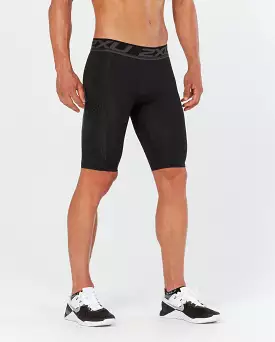 2XU Men's ACCELERATE COMPRESSION SHORTS - MA4478B (BLK/ASN)