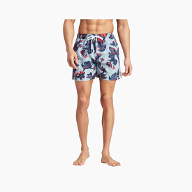 Adidas Floral CLX Men's Shorts -Wonder Blue / Crew Blue / Legend Ink