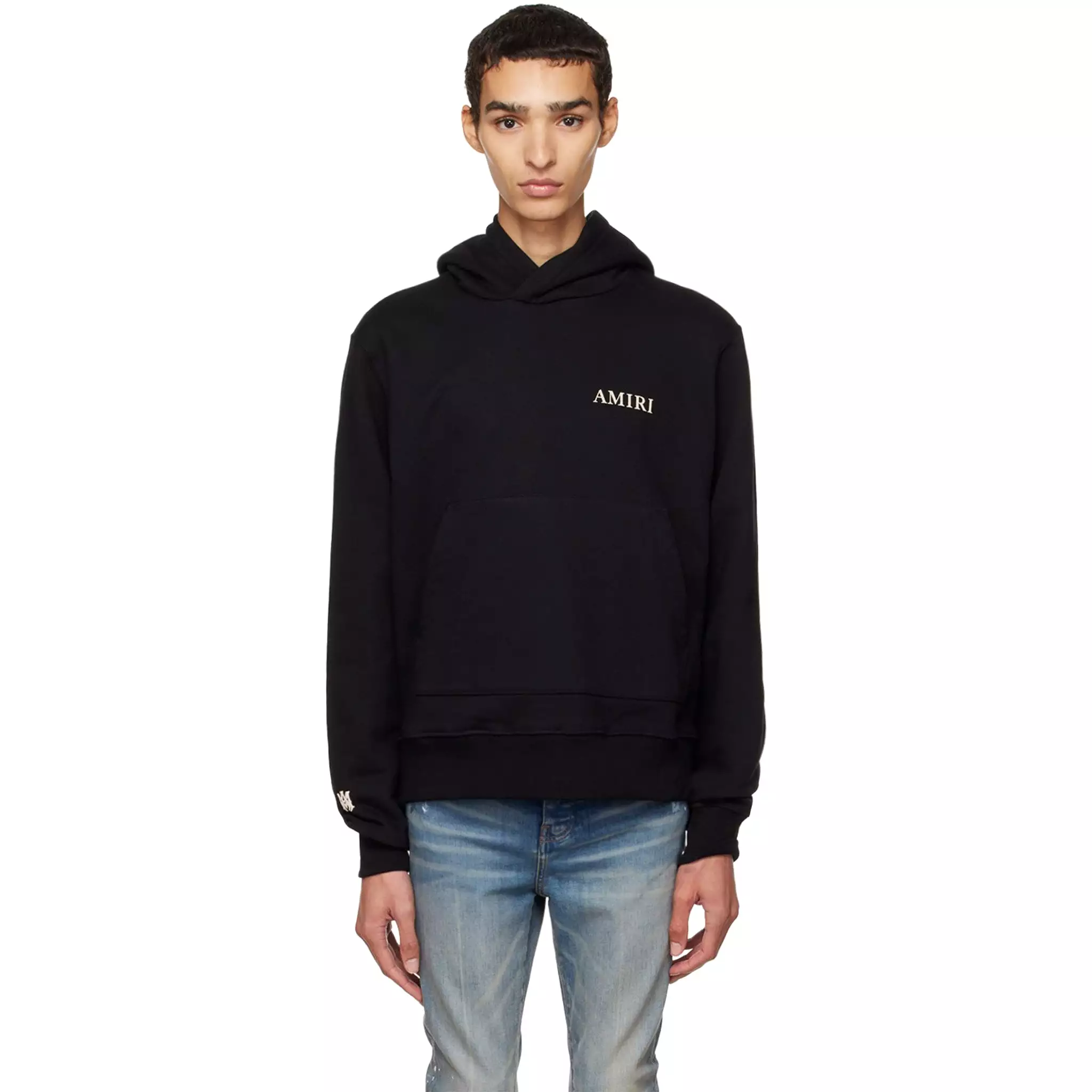 Amiri Puff Logo Hoodie Black