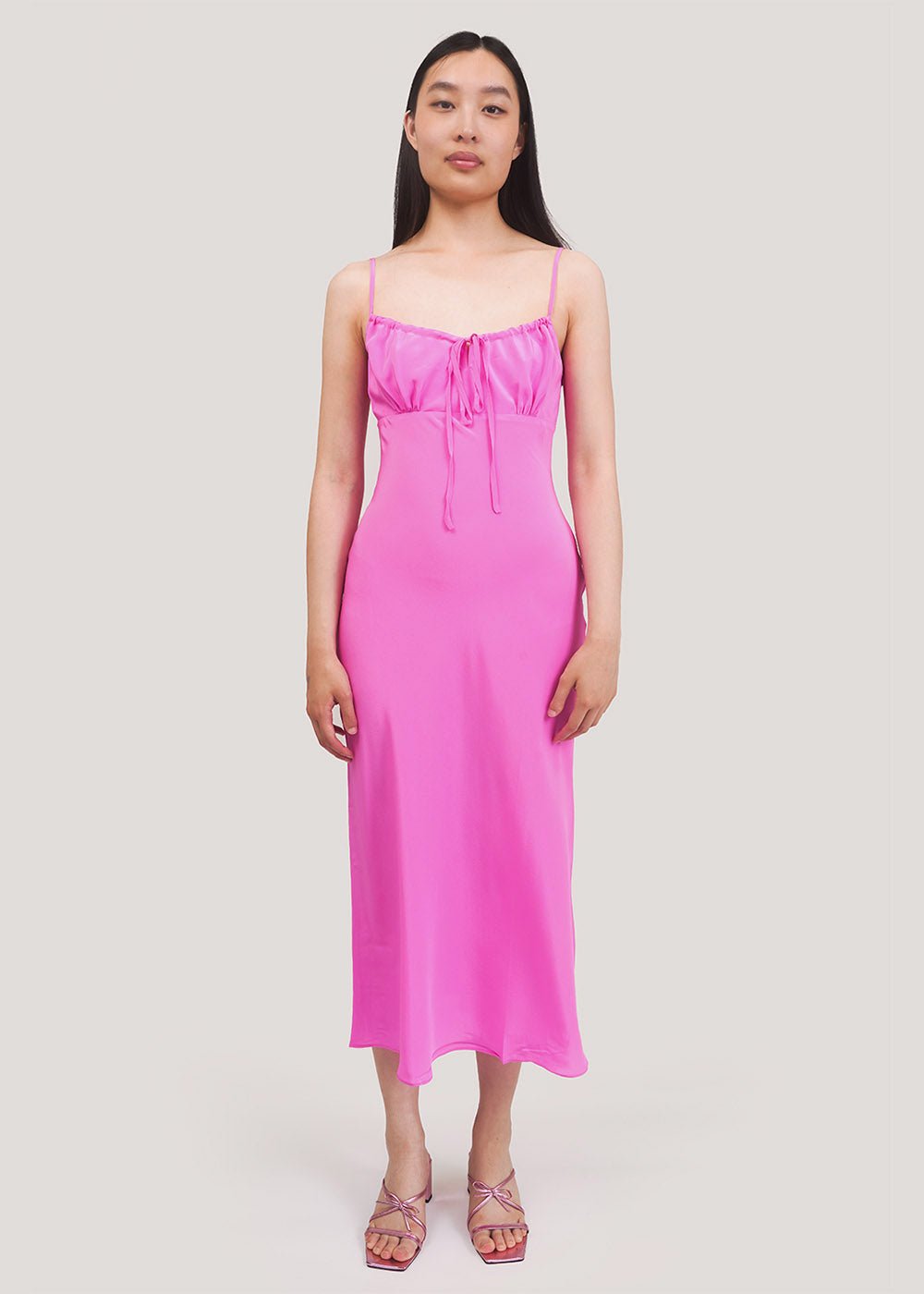 Barbera Pink Claudia Dress