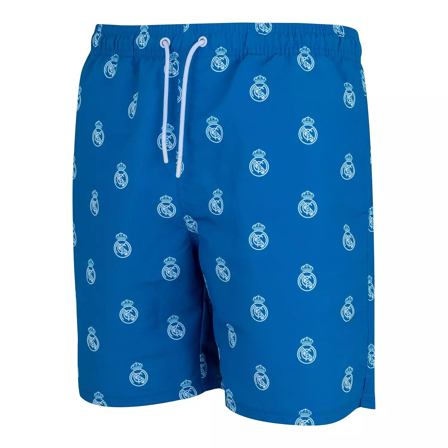 Bañador Hombre Estampado Escudos Azul