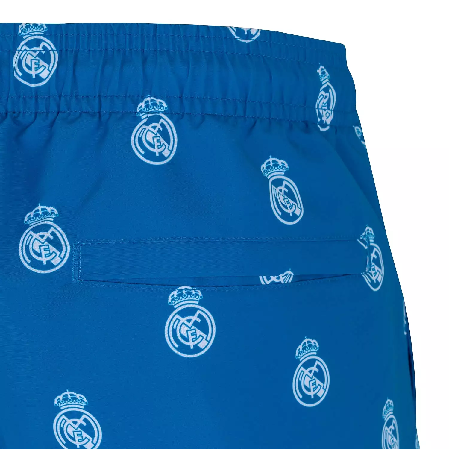 Bañador Hombre Estampado Escudos Azul