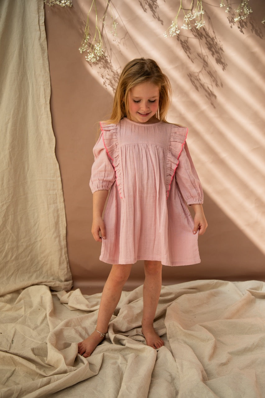 Bella & Lace Agatha Dress - Pink Lady Apple