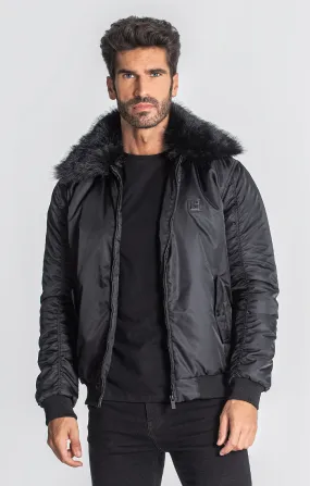 Black Hollywood Bomber Jacket