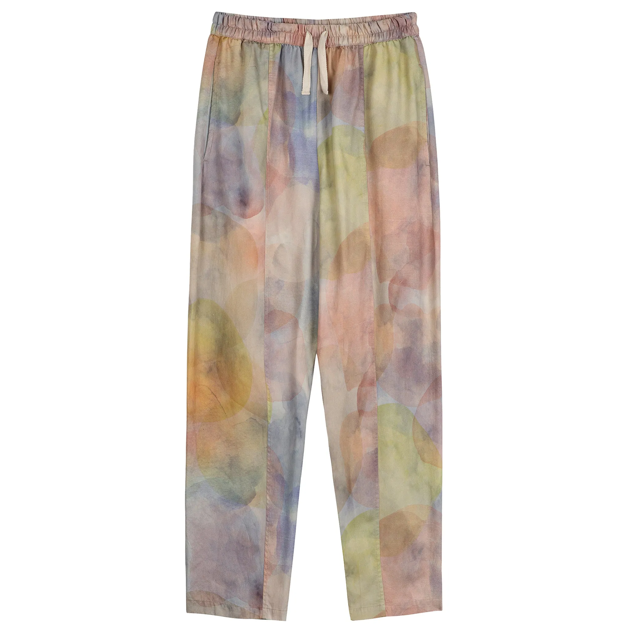 Bobo Choses Woman Cocoon Pants Multicolour Skylight Print