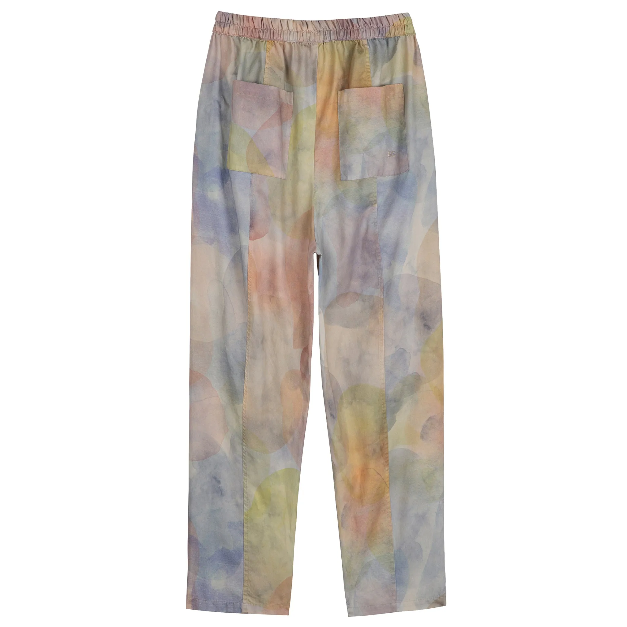 Bobo Choses Woman Cocoon Pants Multicolour Skylight Print