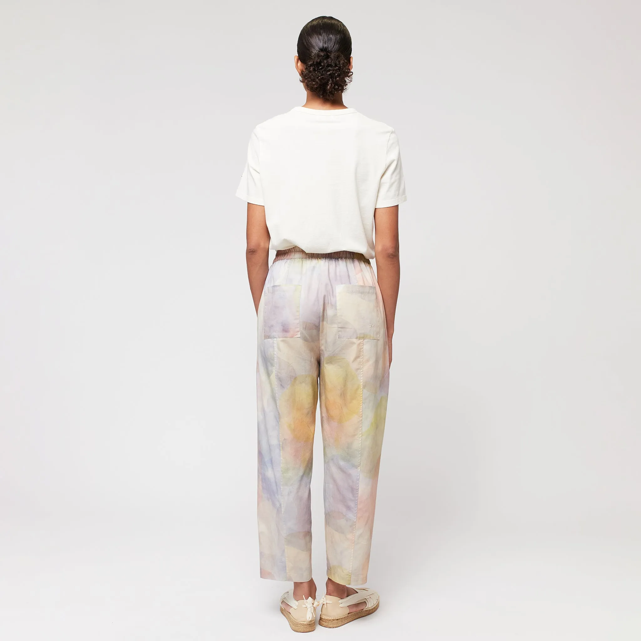 Bobo Choses Woman Cocoon Pants Multicolour Skylight Print