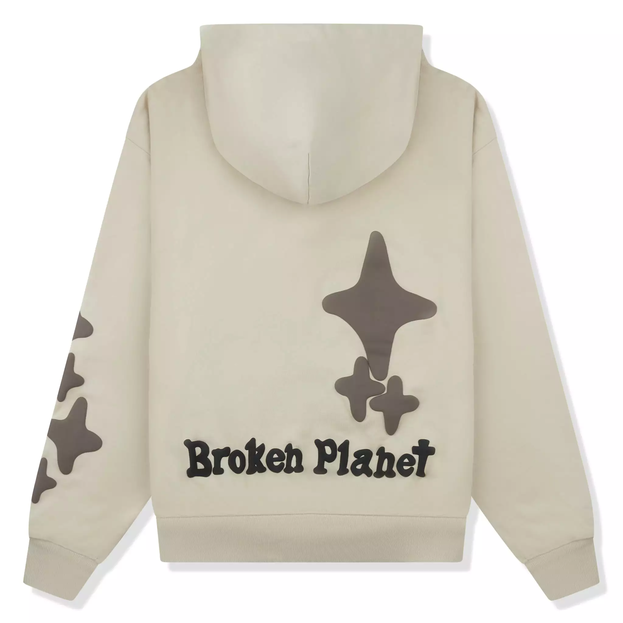 Broken Planet Alone But Not Lonely Bone White Hoodie