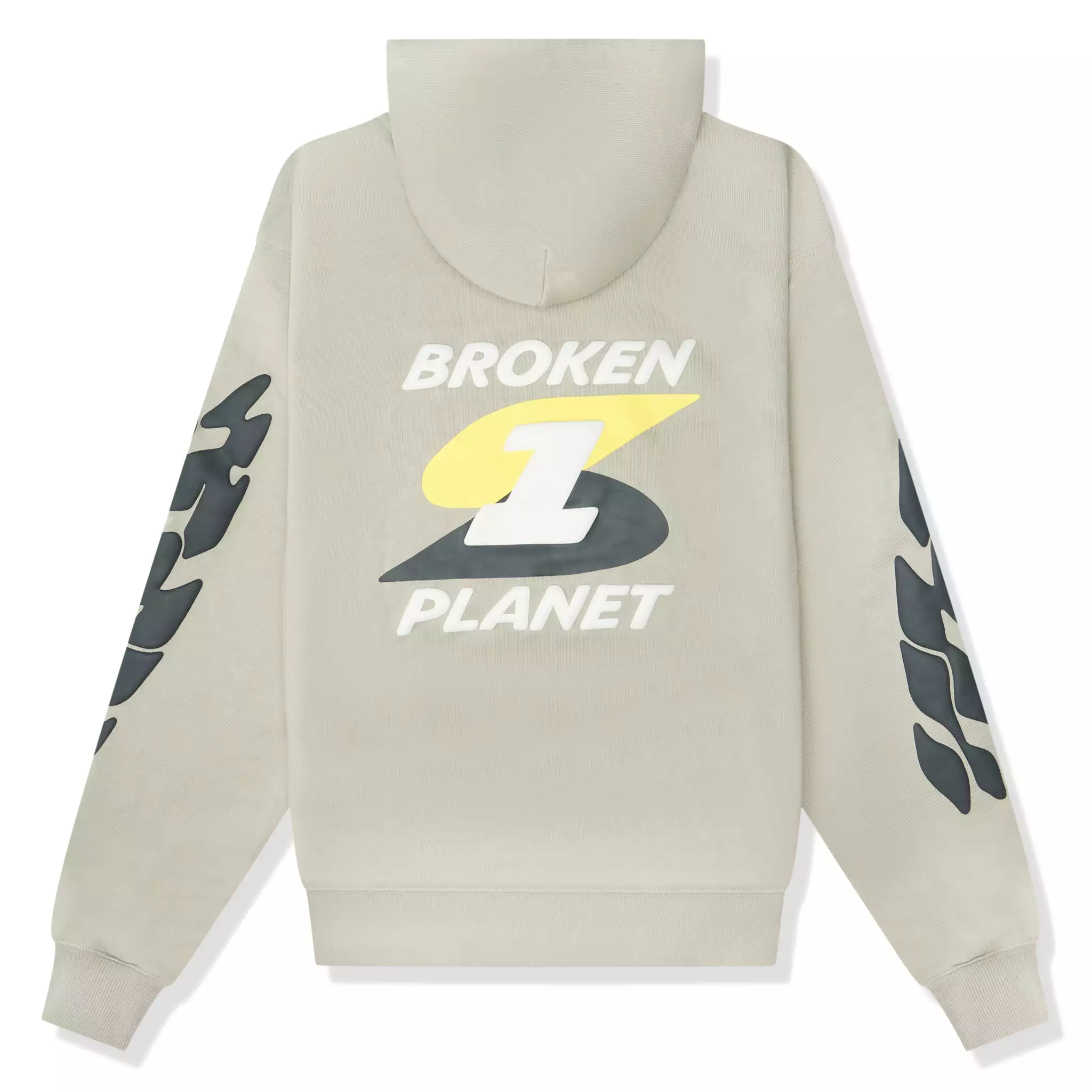 Broken Planet Beyond The Limits Hoodie Stone Grey