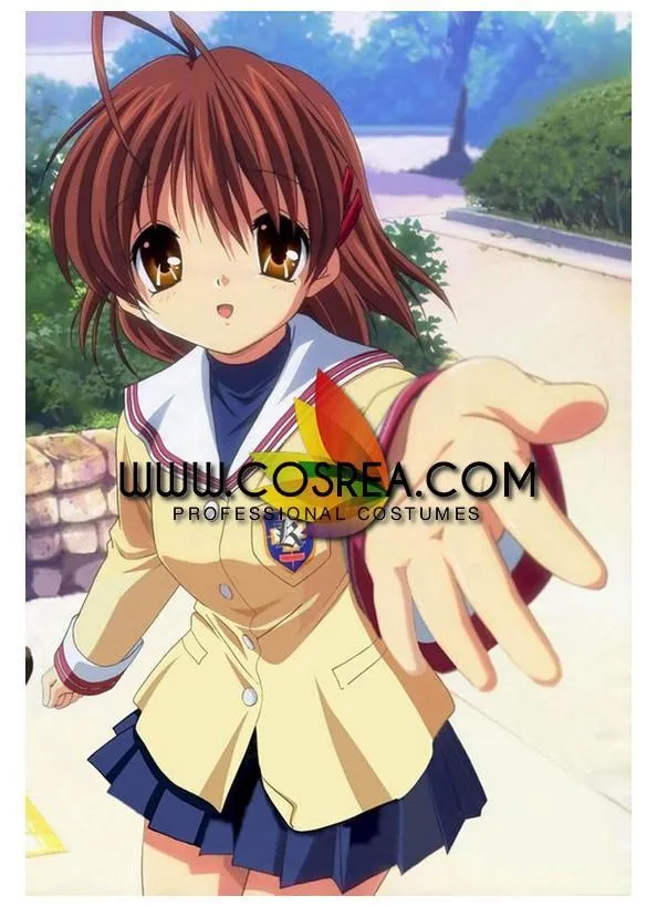 Clannad Nagisa Furukawa Cosplay Costume