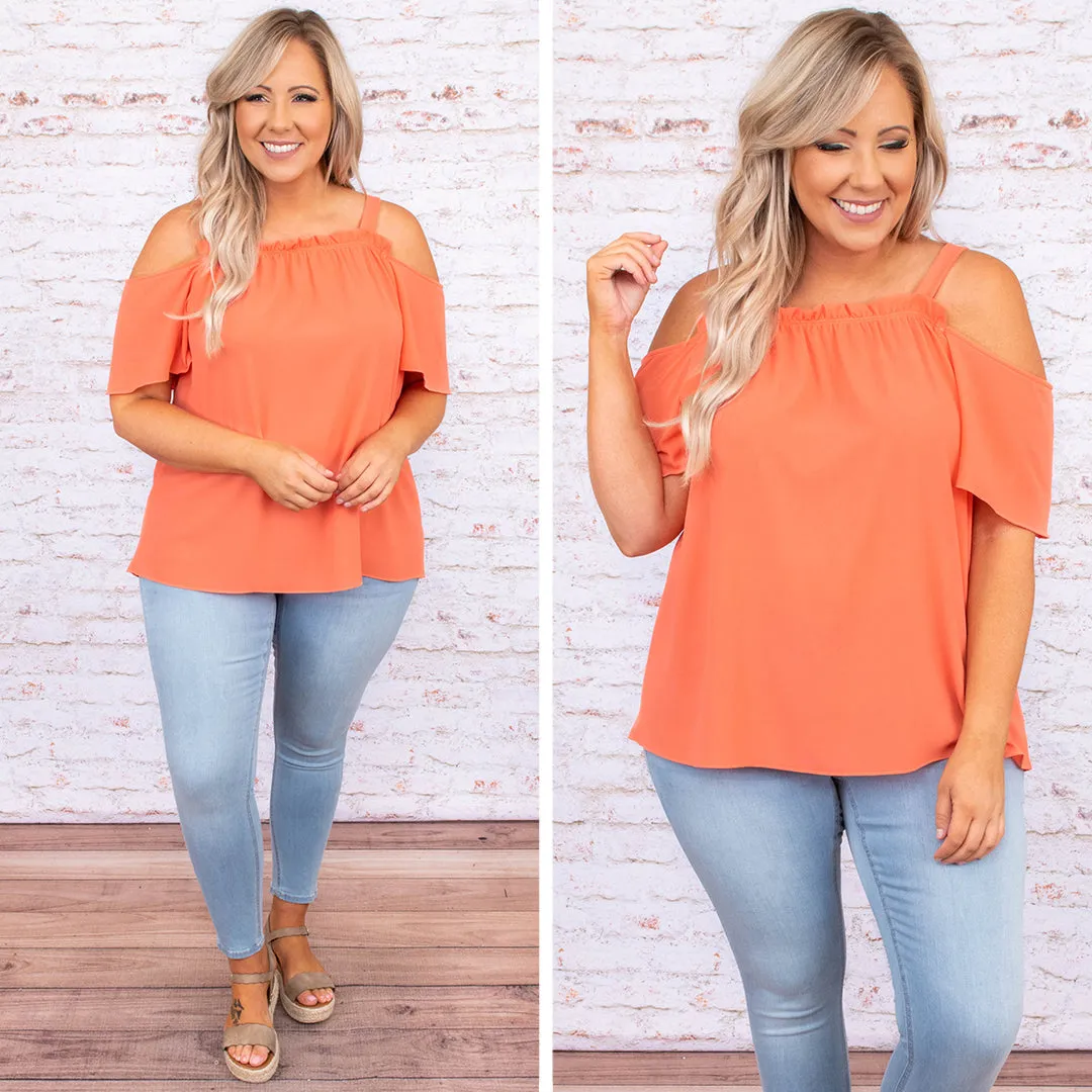 Clean For Spring Top, Peach