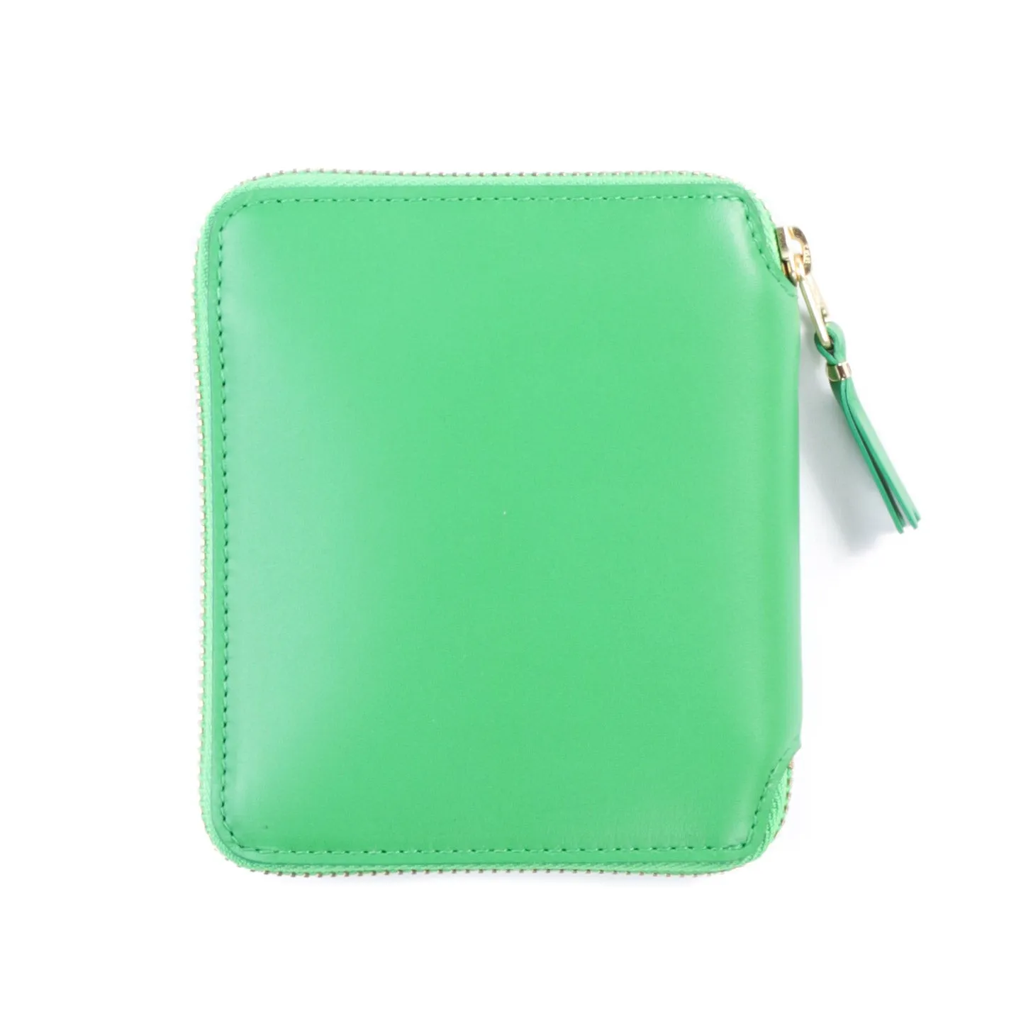 COMME DES GARCONS SA2100 RUBY EYES ZIP WALLET GREEN