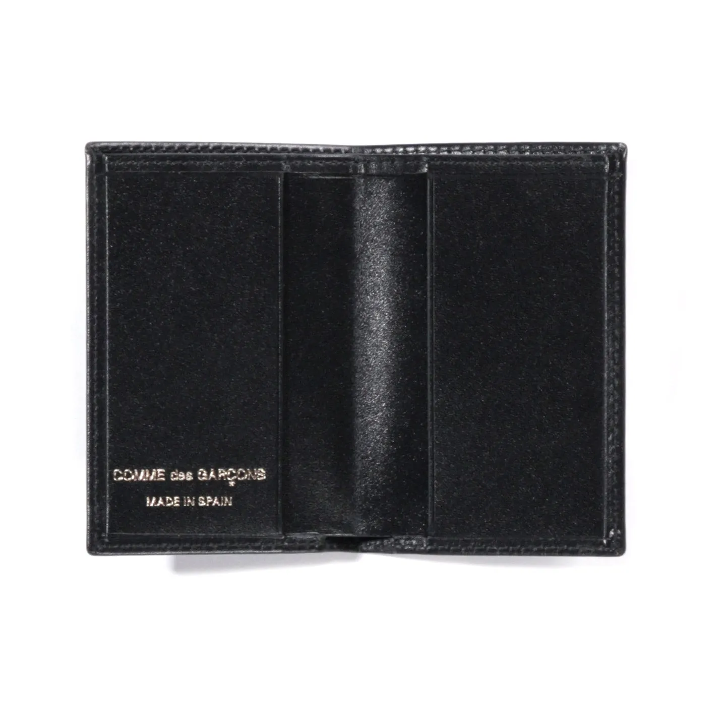 COMME DES GARCONS SA6400 WALLET BLACK