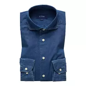 Contemporary Fit - Blue Denim Shirt