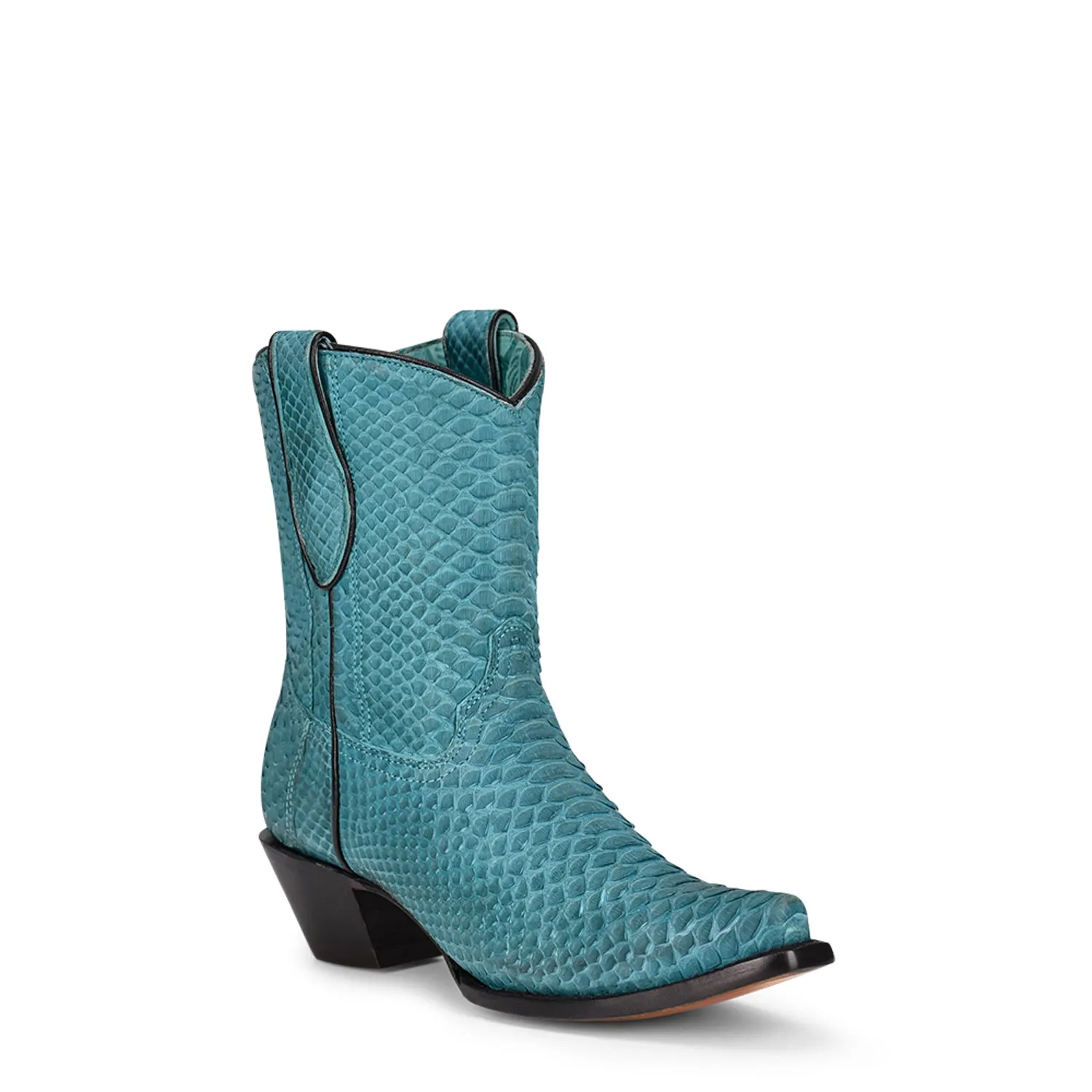 Corral Womens Exotic Python Cowboy Boots Snake Turquoise