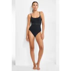 Costume intero coppa D donna Nero