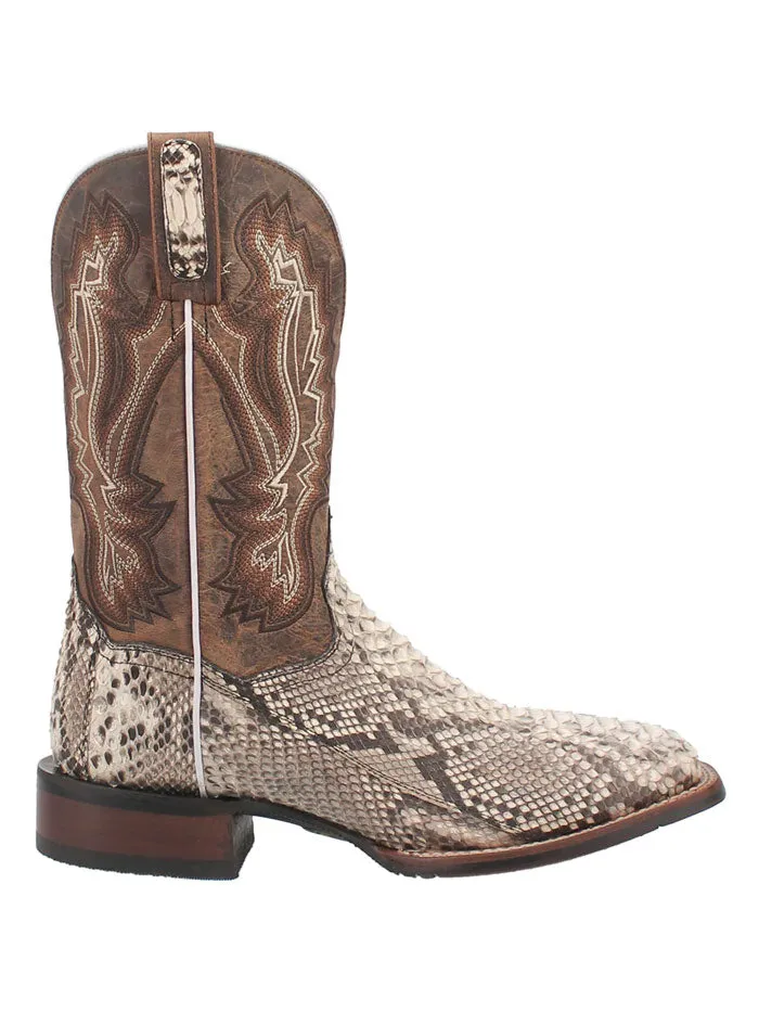 Dan Post DP4917 Mens BRUTUS Python Western Boot Natural