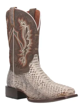 Dan Post DP4917 Mens BRUTUS Python Western Boot Natural