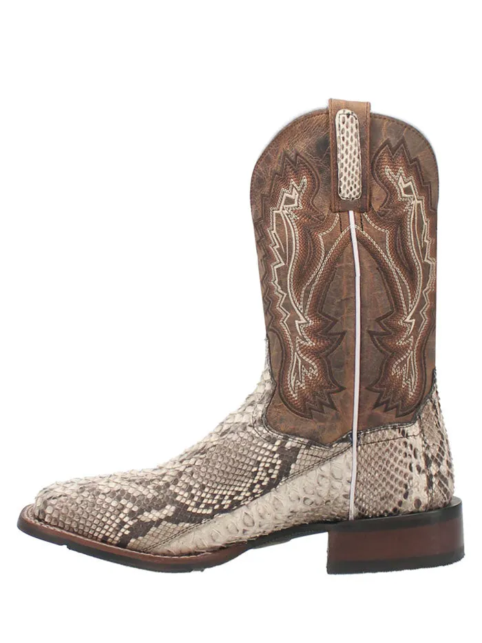 Dan Post DP4917 Mens BRUTUS Python Western Boot Natural