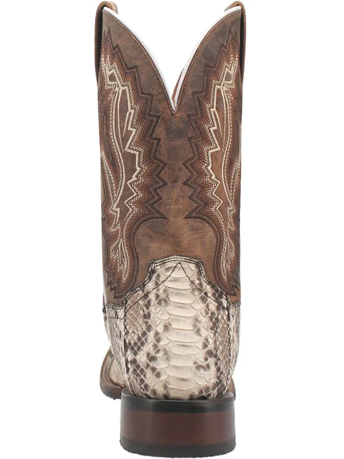 Dan Post DP4917 Mens BRUTUS Python Western Boot Natural