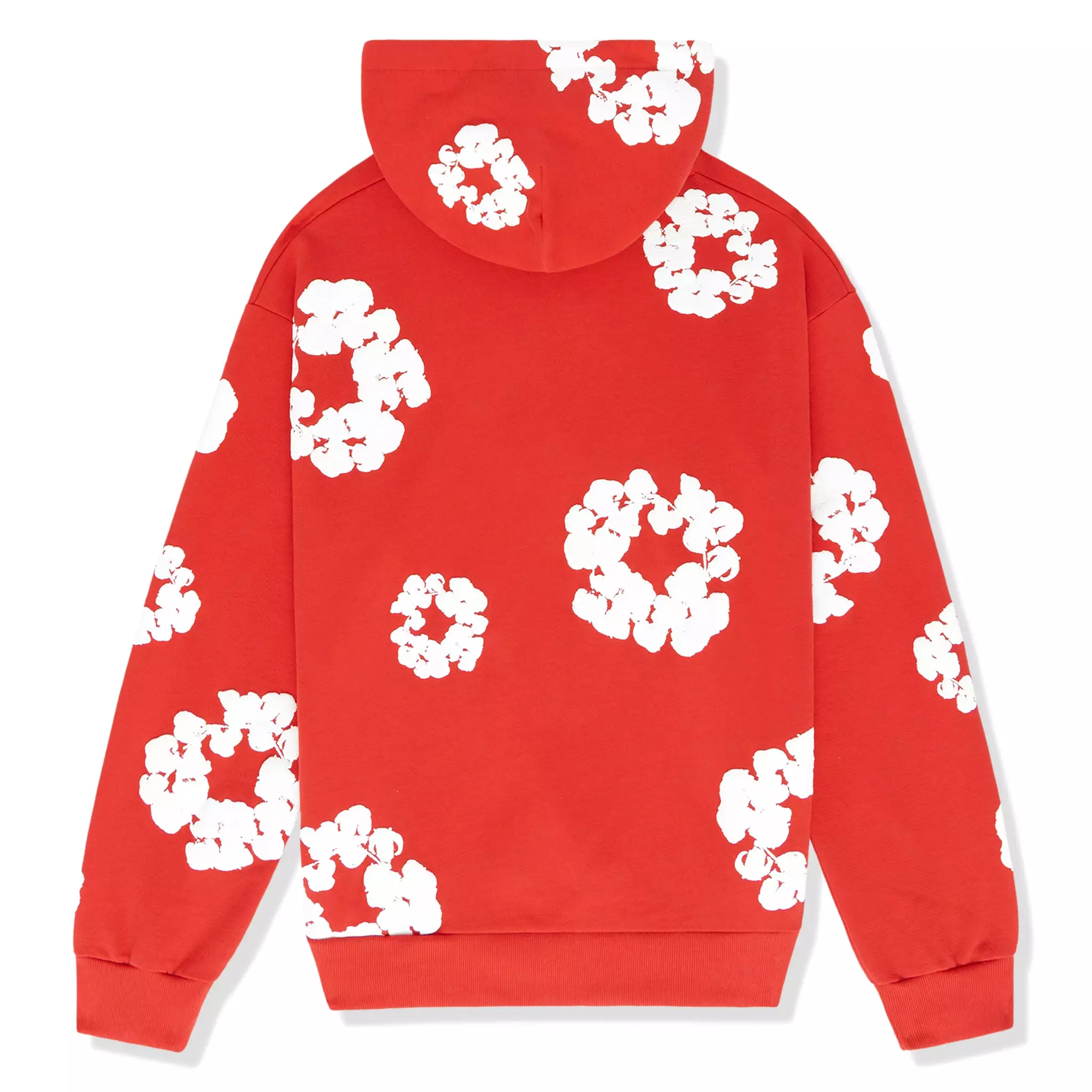 Denim Tears The Cotton Wreath Red Hoodie