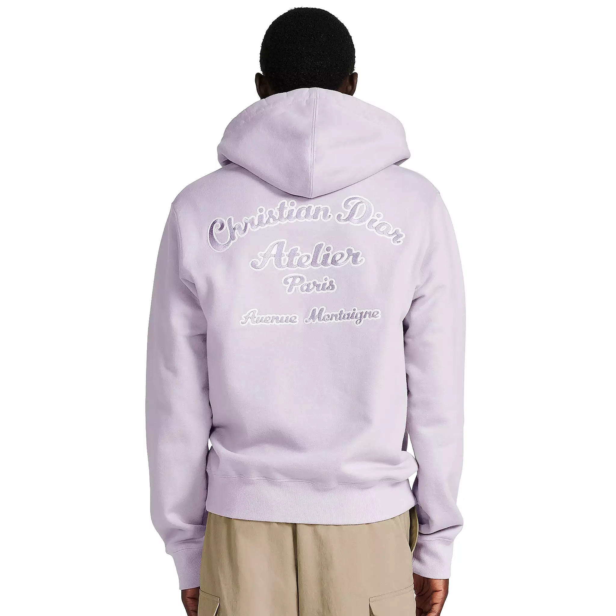 Dior 'Christian Dior Atelier' Mauve Hoodie