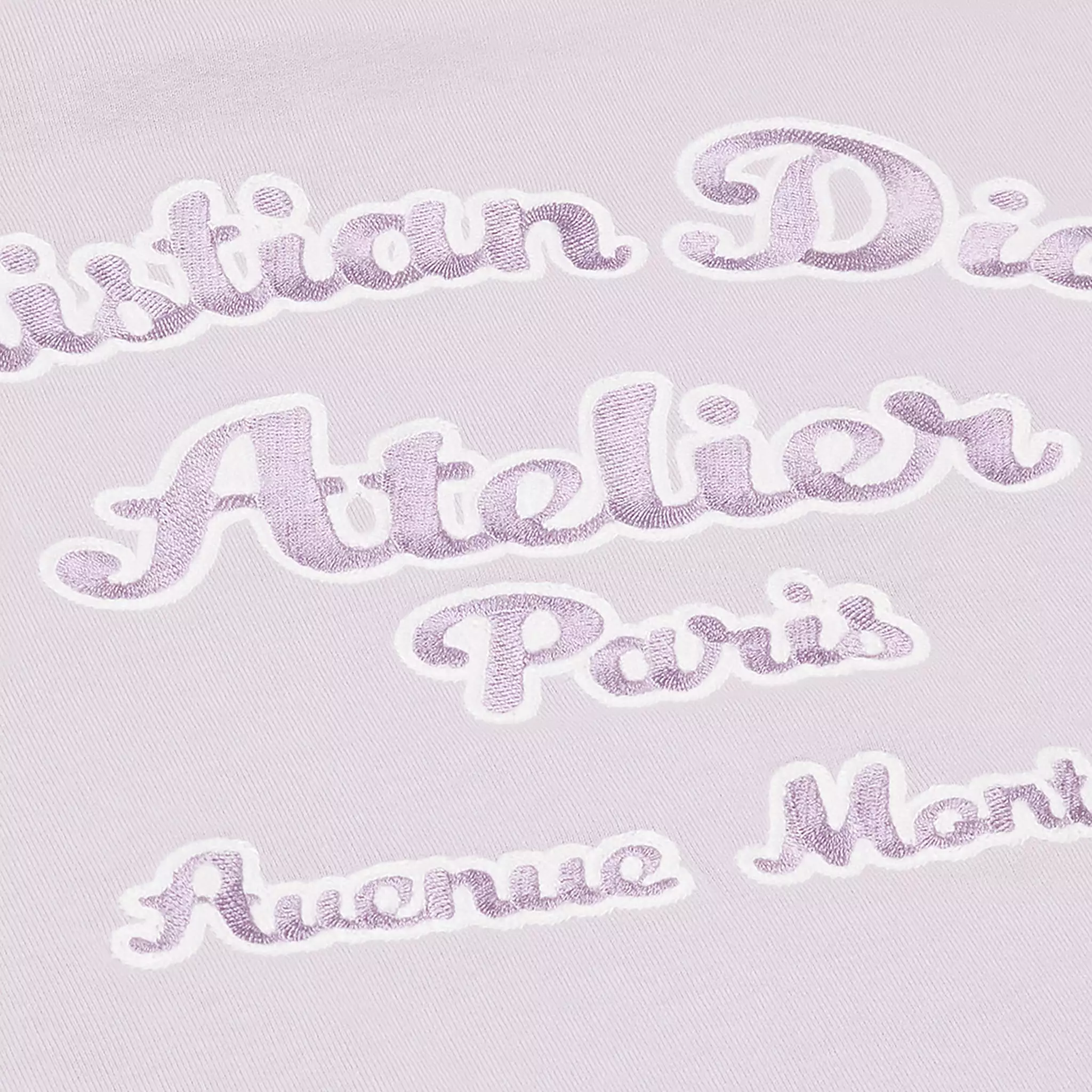 Dior 'Christian Dior Atelier' Mauve Hoodie