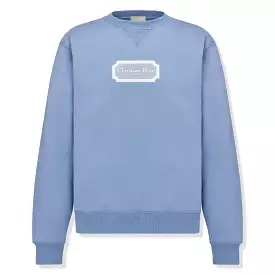 Dior 'Christian Dior Couture' Relaxed Fit Blue Sweatshirt