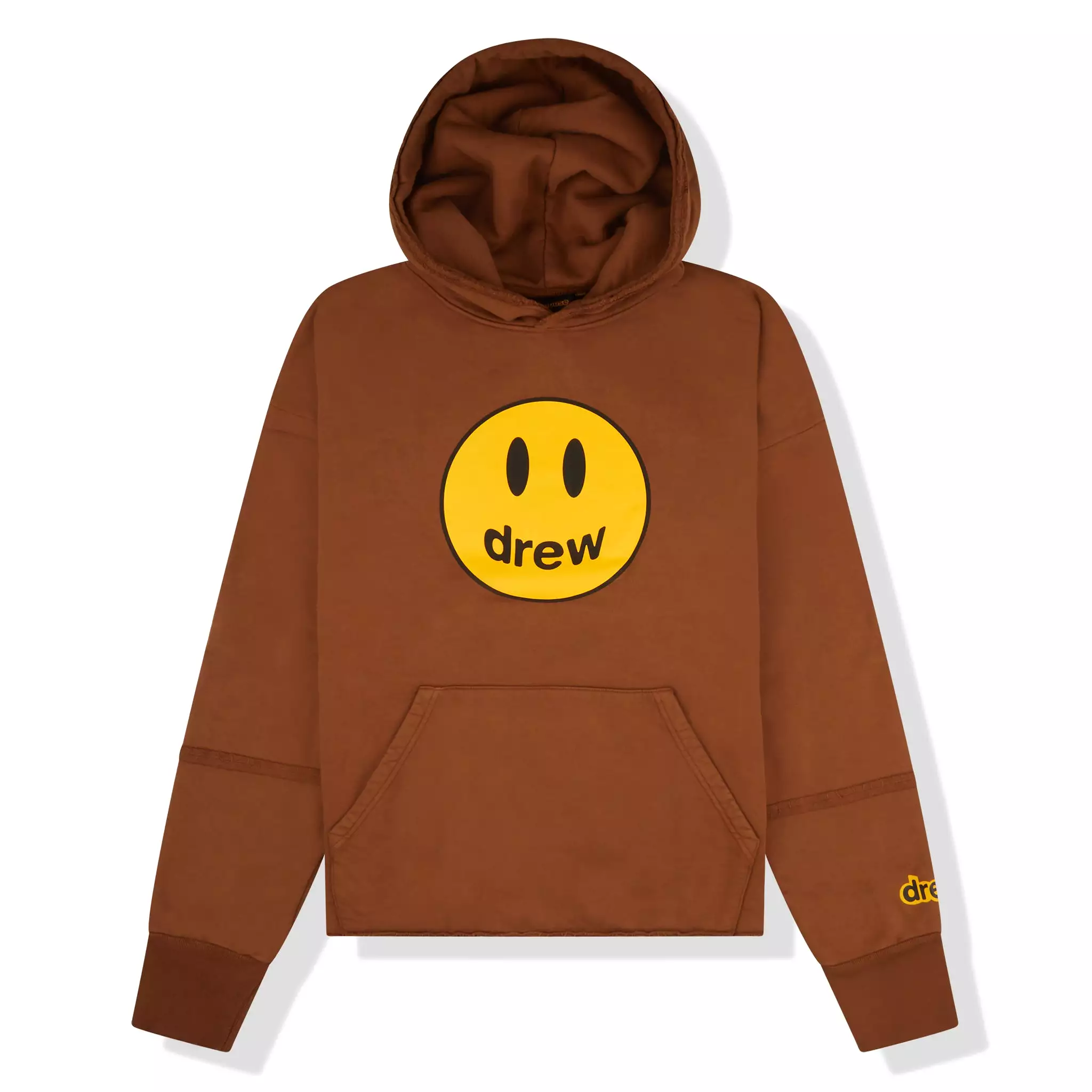 Drew House Mascot Deconstructed Hoodie Brown