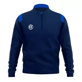 FC Contrast 1/4 Zip - Navy/Royal