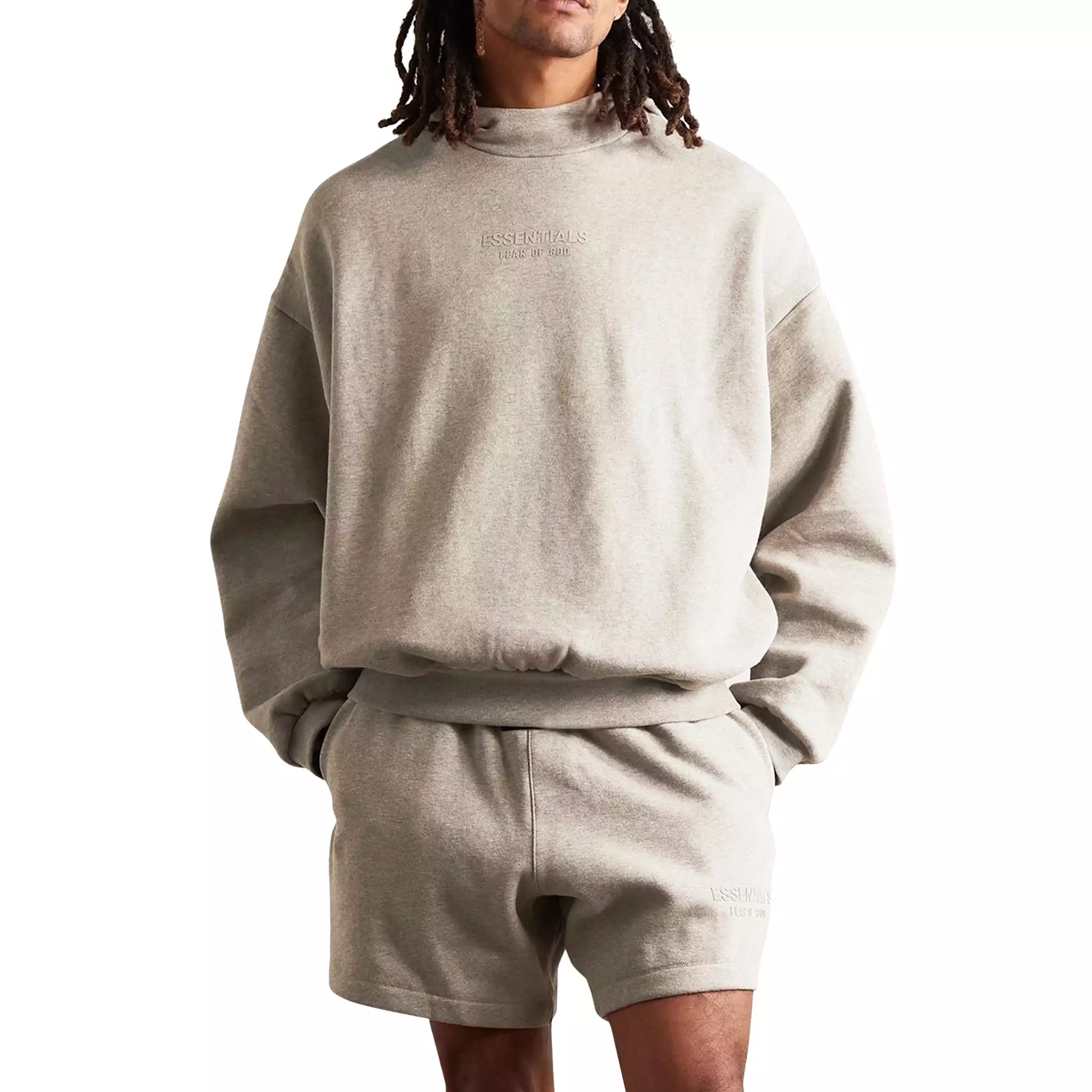 Fear Of God Essentials Core Heather Hoodie (FW23)