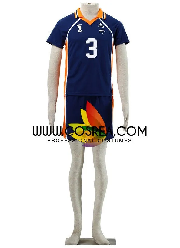 Haikyuu Karasuno High 3 Cosplay Costume