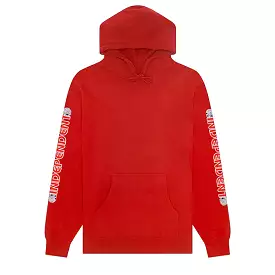 Hockey Half Mask Indy Hoodie Red