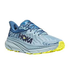 HOKA Men's Challenger ATR 7 Wide Stone Blue/Evening Primrose