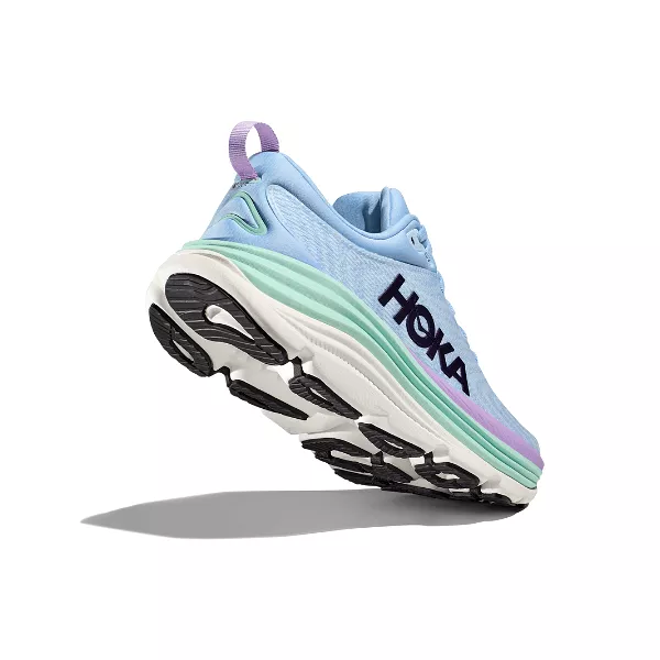 HOKA Women's Gaviota 5 Wide Airy Blue/Sunlit Ocean