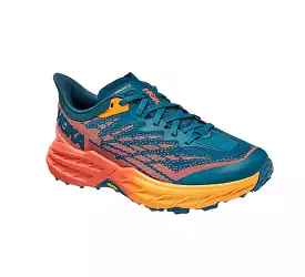 HOKA Women's Speedgoat 5 Wide Blue Coral/Camellia