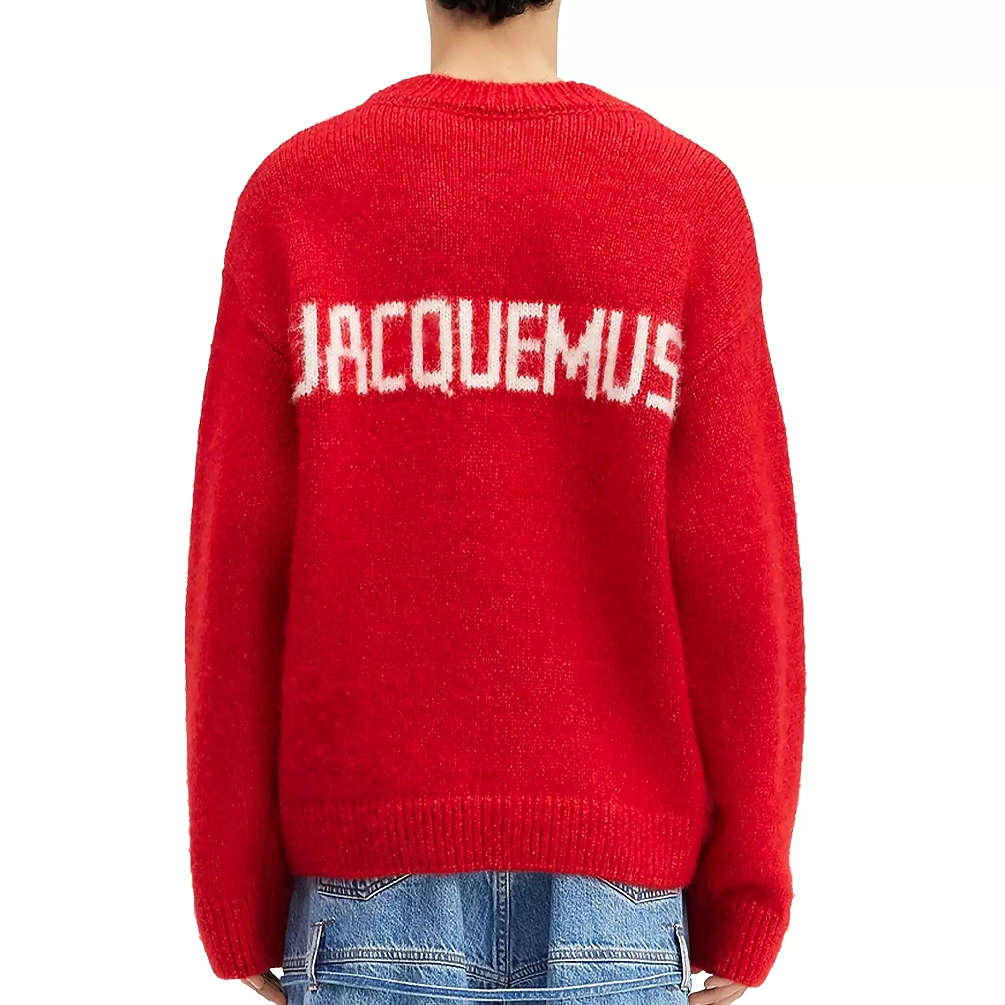 Jacquemus La Maille Pavane Red Knit