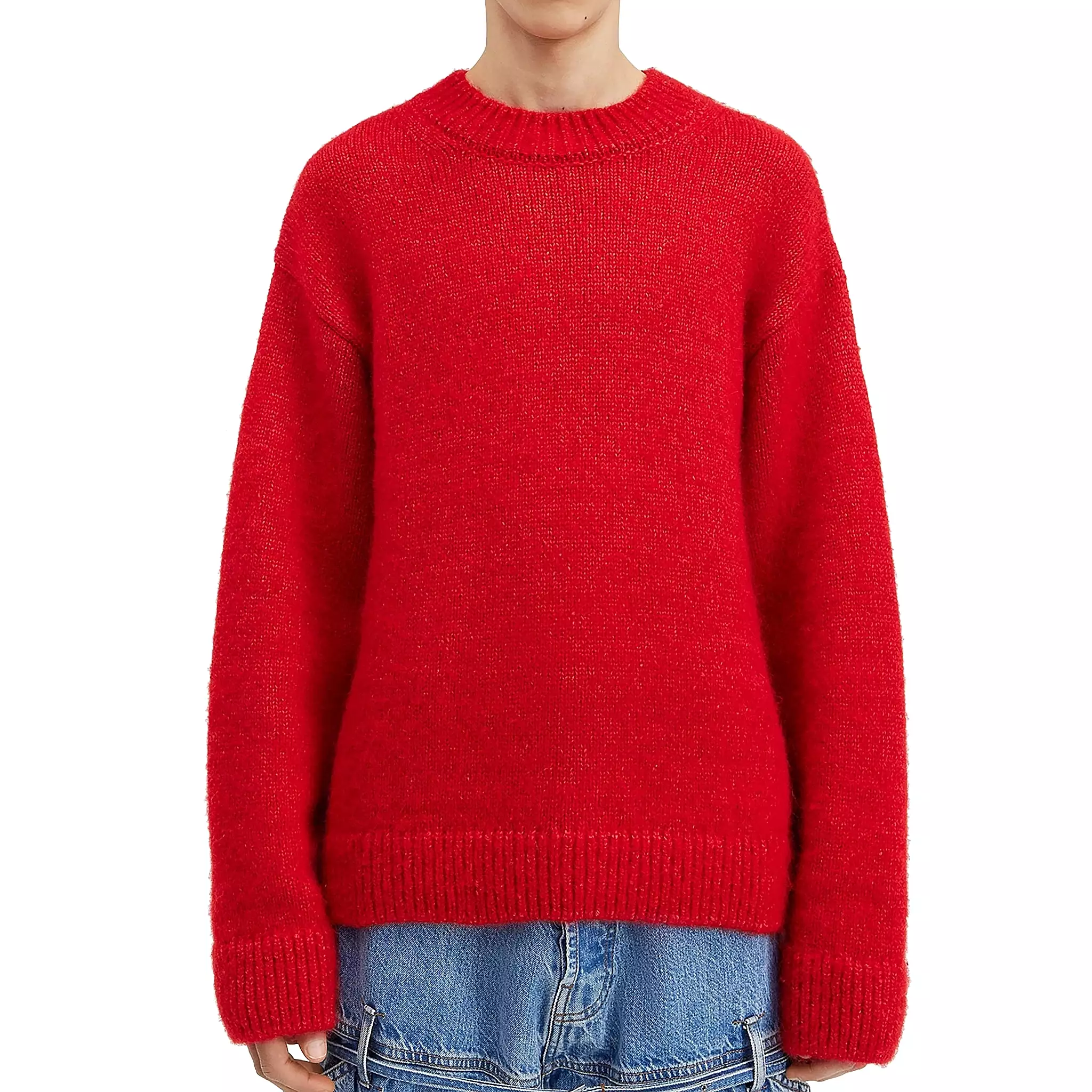 Jacquemus La Maille Pavane Red Knit