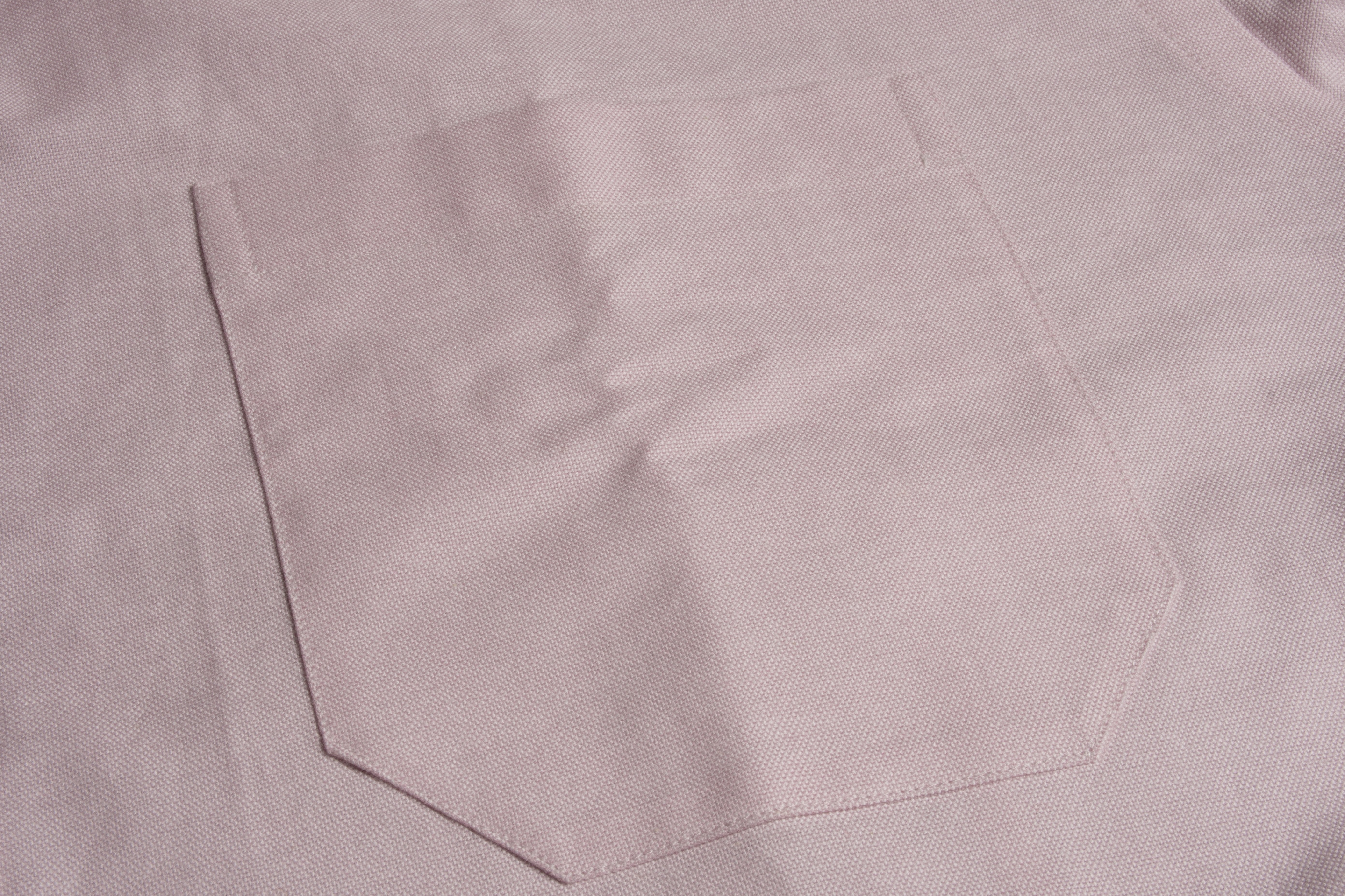 Japanese Baby Pink Oxford Selvedge Shirt