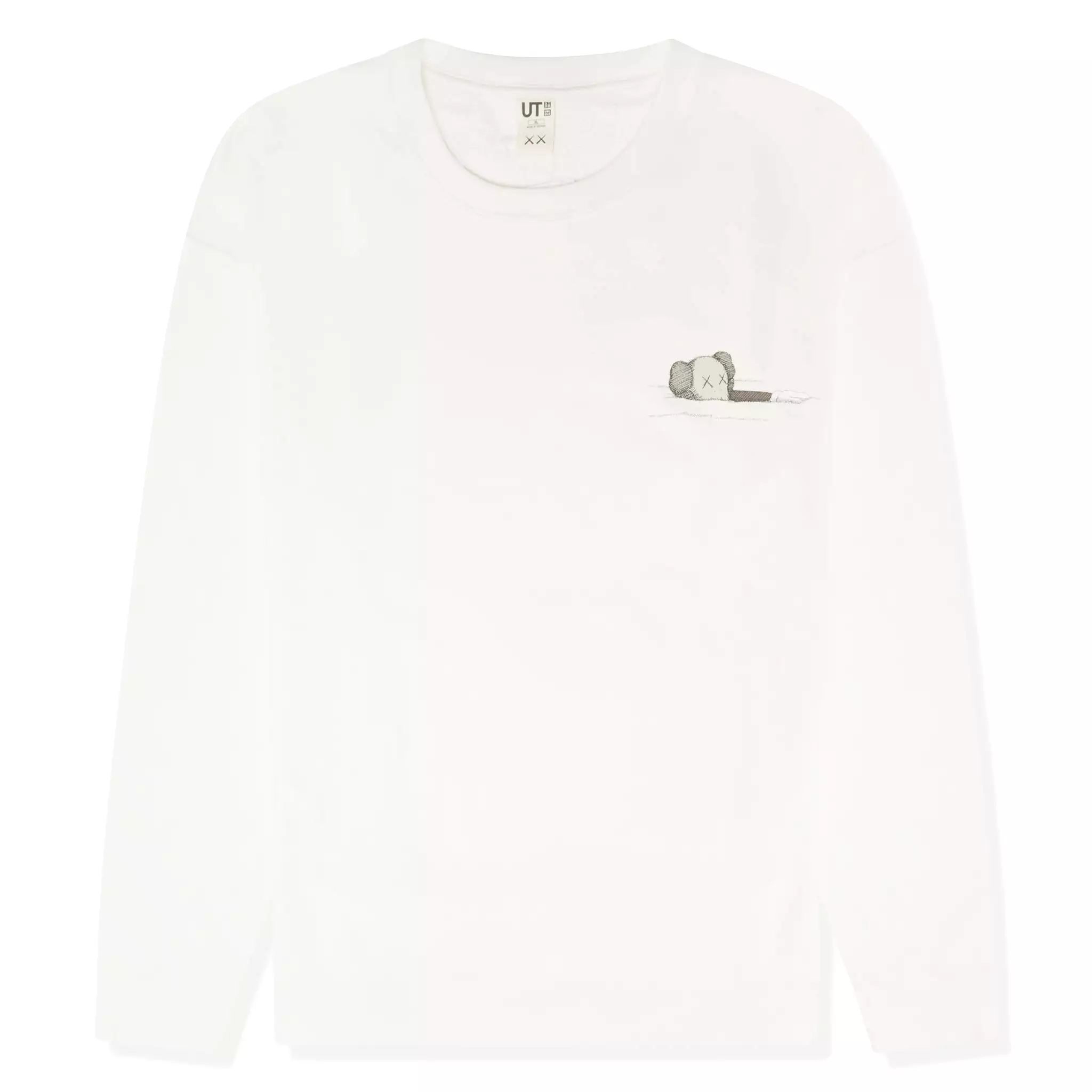 Kaws x Uniqlo UT Graphic White Sweatshirt