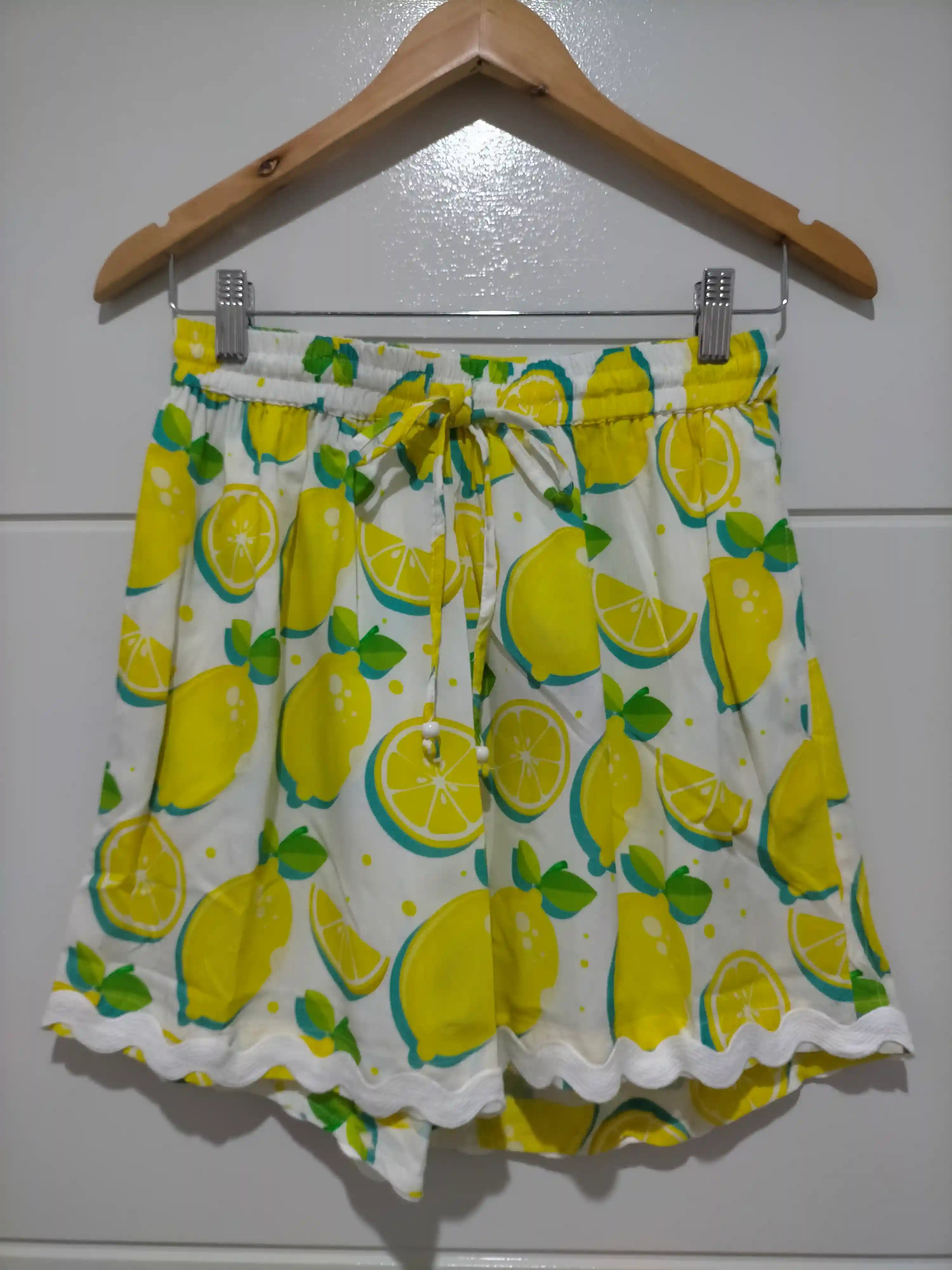 Lemoncello Ric Rac Short & Shirt Set