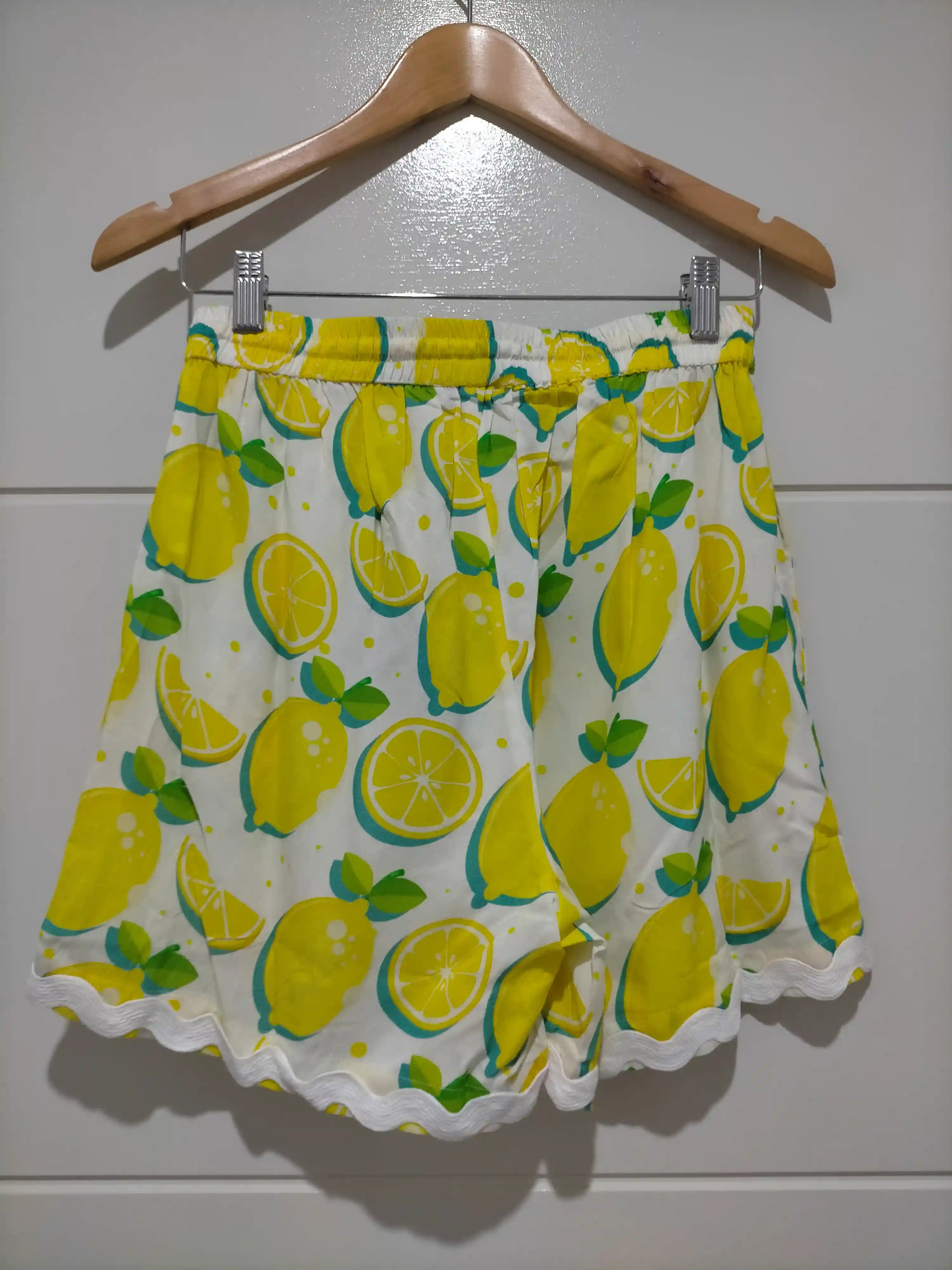 Lemoncello Ric Rac Short & Shirt Set