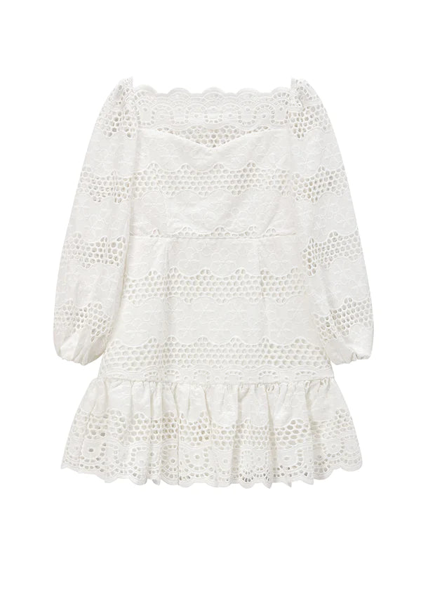 Marlo Kids Ruby Dress (Ivory)