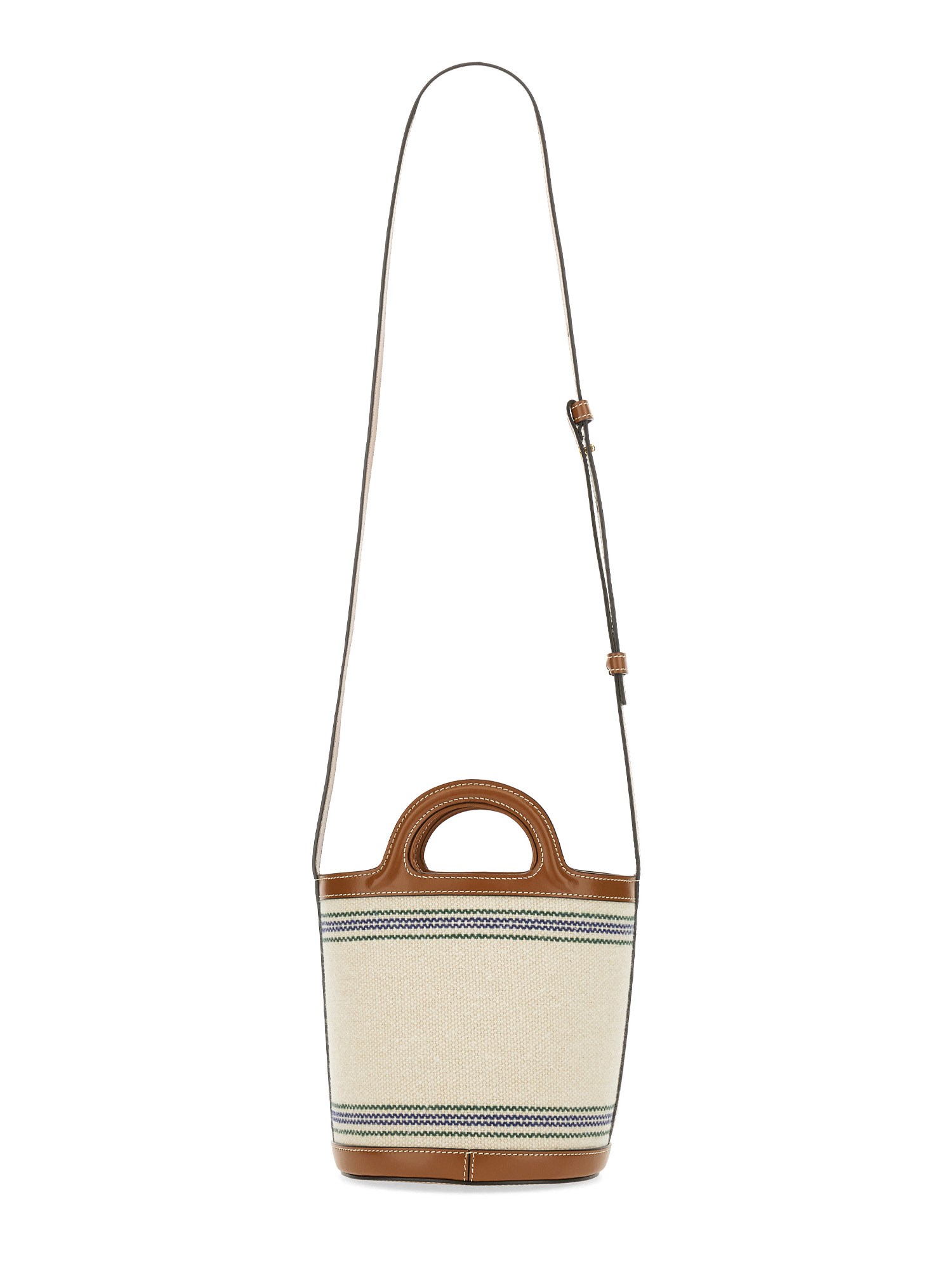 MARNI    SMALL TROPICALIA BAG IN COTTON CANVAS