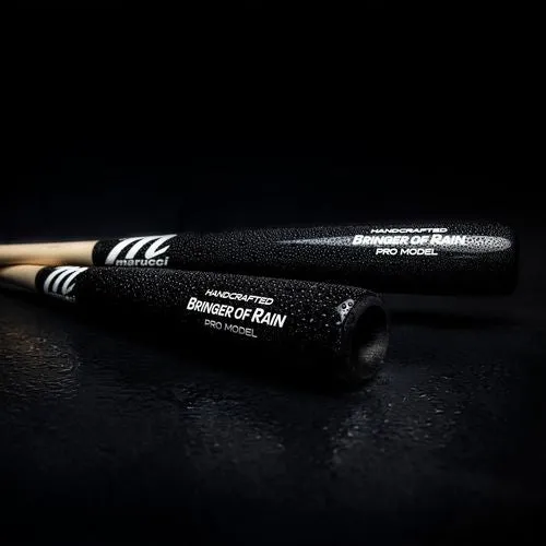 Marucci Bringer of Rain Josh Donaldson Pro Model Maple Wood Bat: MVE2BOR-N/BK