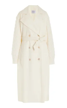 Max Mara Cicladi Wool-Cotton Overcoat