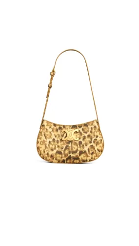 Medium Tilly Bag In Triomphe Canvas - Leopard