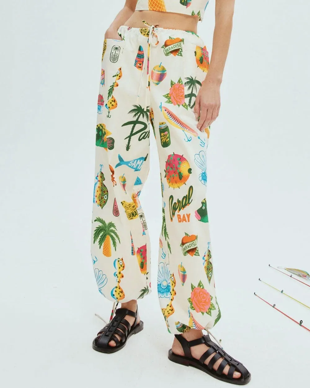 Multicolor Samaki Pant