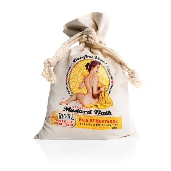 Mustard Bath Canvas Refill Bag