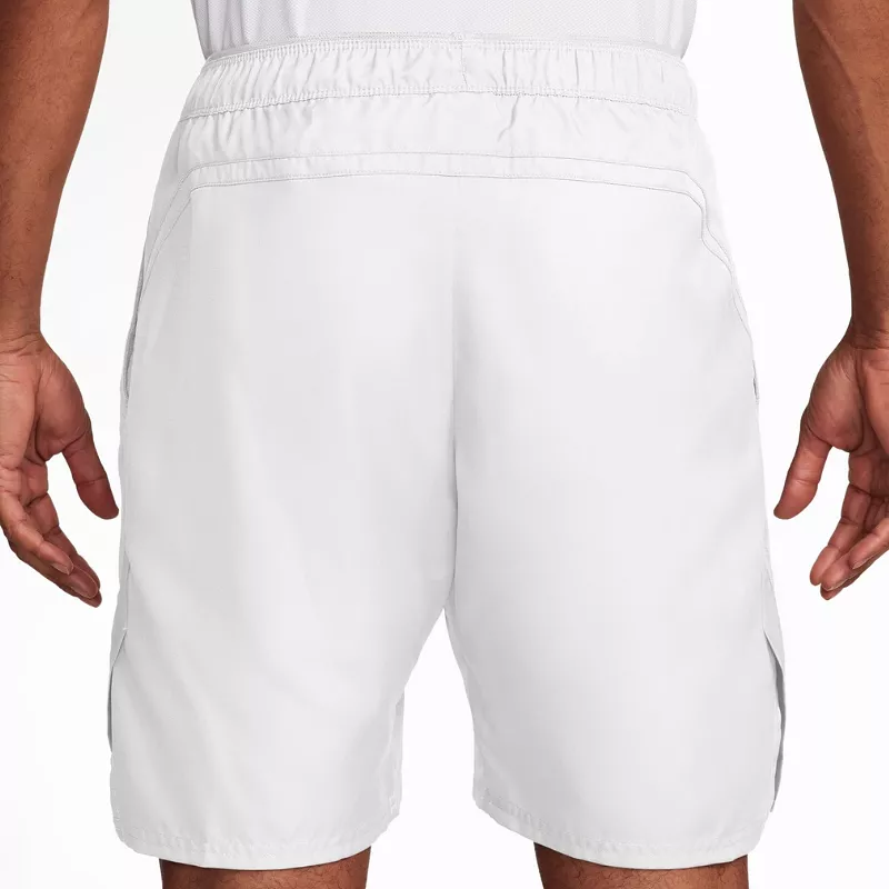 Nike Court Victory Dri-Fit 9 Men Tennis Shorts - White/Black